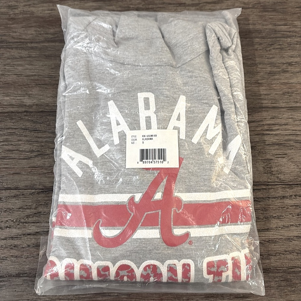 NWT [Gen2] Alabama Crimson Tide NCAA Flow Hoodie Hooded Sweatshirt Juniors S 3/5 - Picture 11 of 12